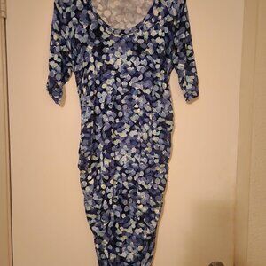 Motherhood Maternity Women's Rushed Side Dress